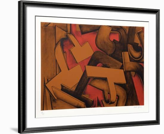 Untitled 27-Jasha Green-Framed Limited Edition