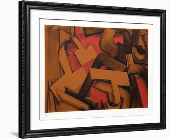 Untitled 27-Jasha Green-Framed Limited Edition