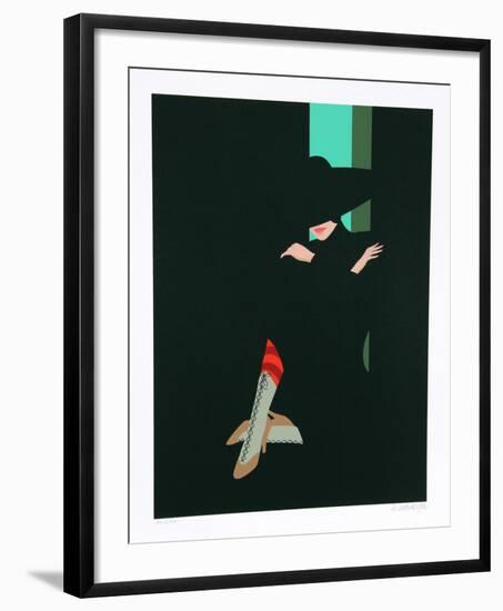 Untitled 3 (Seated Woman)-Amleto Dalla Costa-Framed Serigraph