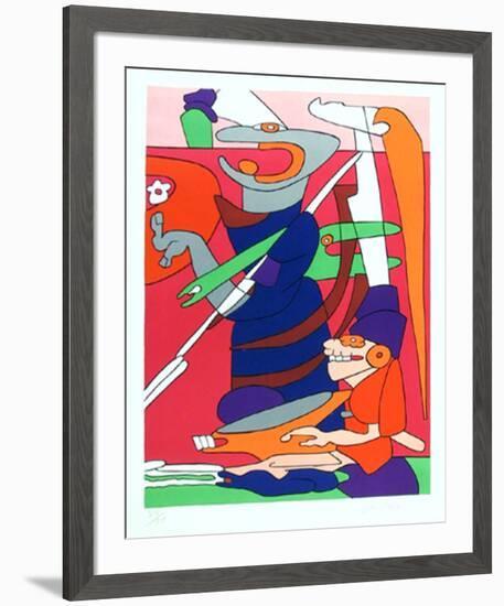 Untitled 3-Joan Worth-Framed Limited Edition