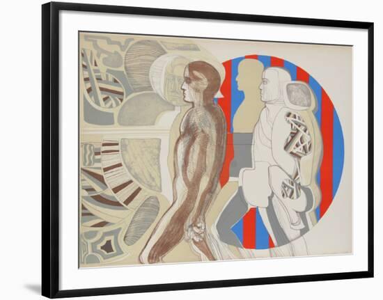 untitled 3-Arnold Belkin-Framed Limited Edition