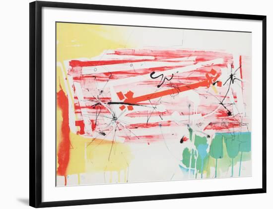 Untitled - Abstract with Sun-Dimitri Petrov-Framed Limited Edition