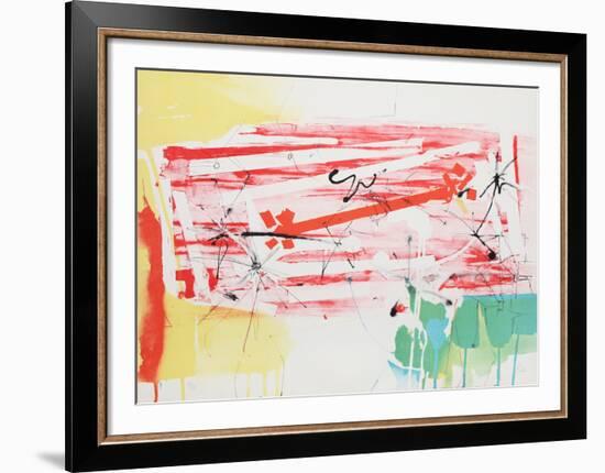 Untitled - Abstract with Sun-Dimitri Petrov-Framed Limited Edition