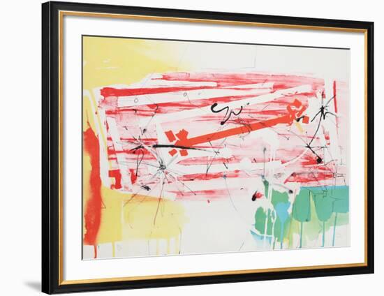 Untitled - Abstract with Sun-Dimitri Petrov-Framed Limited Edition