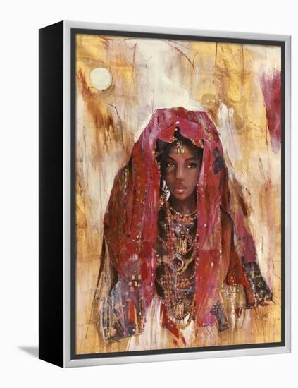 Untitled African Red Wrap-Marta Gottfried-Framed Premier Image Canvas