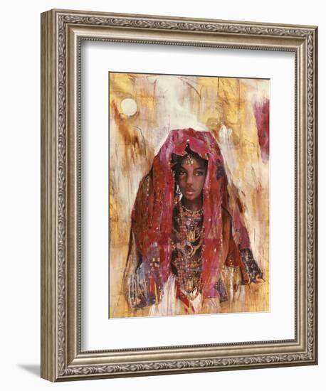 Untitled African Red Wrap-Marta Gottfried-Framed Giclee Print