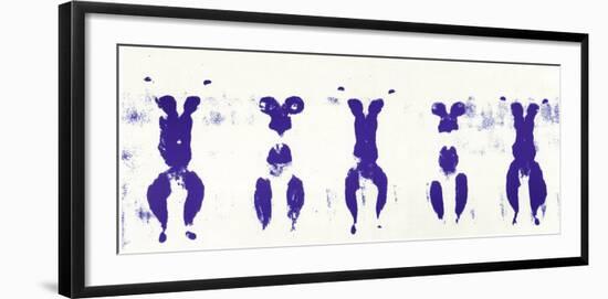 Untitled, Anthropometry, c.1960 (ANT100)-Yves Klein-Framed Serigraph