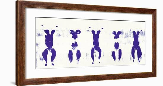 Untitled, Anthropometry, c.1960 (ANT100)-Yves Klein-Framed Serigraph