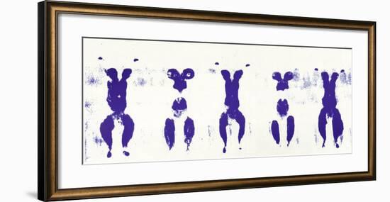 Untitled, Anthropometry, c.1960 (ANT100)-Yves Klein-Framed Serigraph