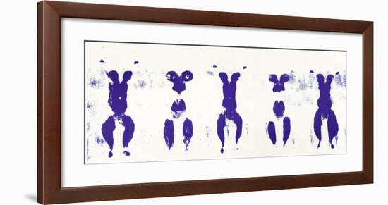 Untitled, Anthropometry, c.1960 (ANT100)-Yves Klein-Framed Serigraph