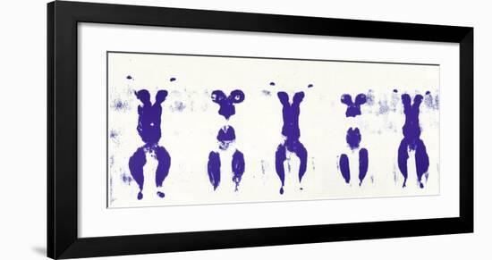 Untitled, Anthropometry, c.1960 (ANT100)-Yves Klein-Framed Serigraph