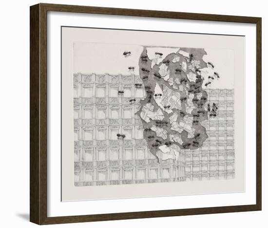 Untitled - Ants-Hans Georg Rauch-Framed Limited Edition