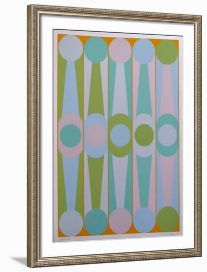 Untitled - Backgammon-Arthur Boden-Framed Limited Edition