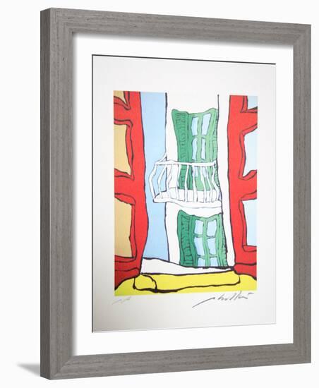 Untitled - Balcony-Pietro Bulloni-Framed Collectable Print