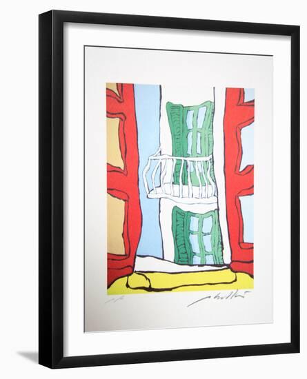 Untitled - Balcony-Pietro Bulloni-Framed Collectable Print