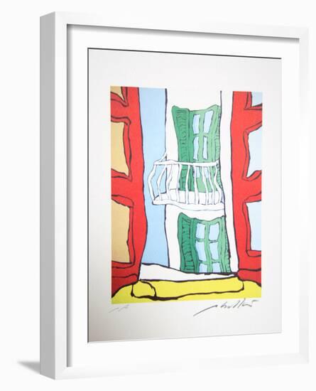 Untitled - Balcony-Pietro Bulloni-Framed Collectable Print