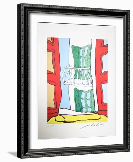 Untitled - Balcony-Pietro Bulloni-Framed Collectable Print