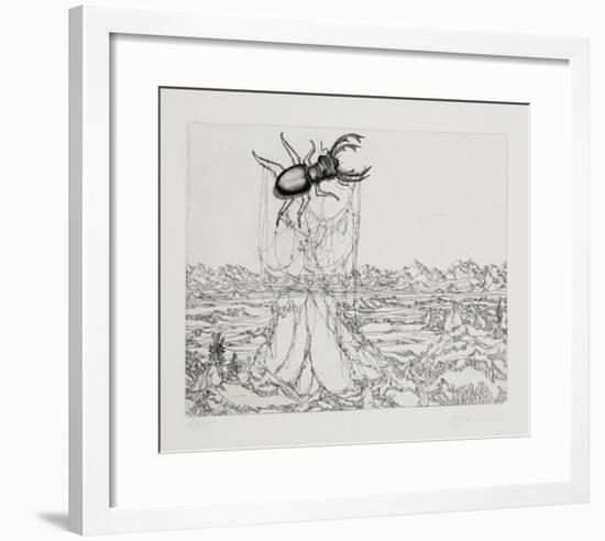 Untitled - (Beetle)-Rauch Hans Georg-Framed Limited Edition