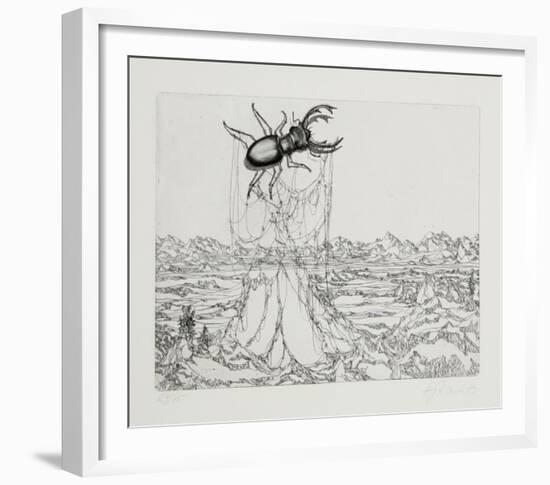 Untitled - (Beetle)-Rauch Hans Georg-Framed Limited Edition