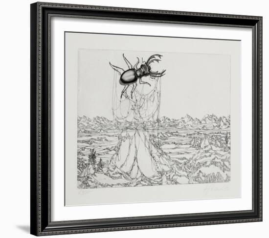 Untitled - (Beetle)-Rauch Hans Georg-Framed Limited Edition