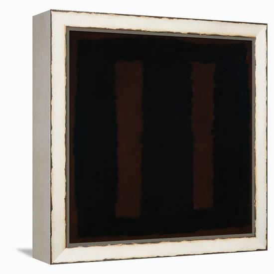 Untitled {Black on Maroon} [Seagram Mural Sketch]-Mark Rothko-Framed Premier Image Canvas