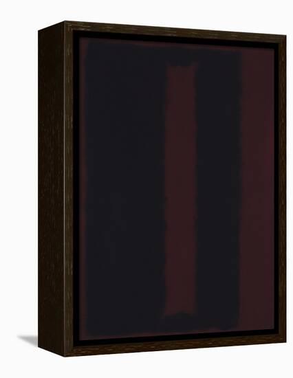 Untitled {Black on Maroon} [Seagram Mural Sketch]-Mark Rothko-Framed Premier Image Canvas