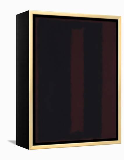 Untitled {Black on Maroon} [Seagram Mural Sketch]-Mark Rothko-Framed Premier Image Canvas