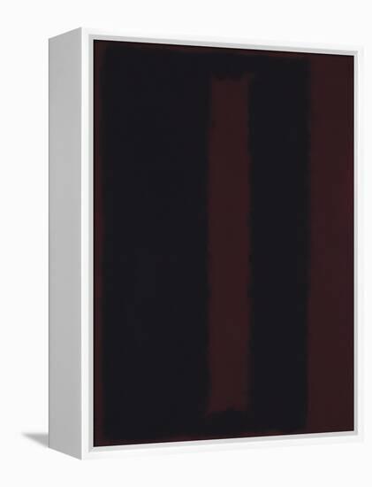 Untitled {Black on Maroon} [Seagram Mural Sketch]-Mark Rothko-Framed Premier Image Canvas