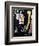 Untitled (Black Skull)-Jean-Michel Basquiat-Framed Giclee Print