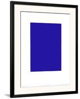 Untitled, Blue Monochrome, c.1961 (IKB73)-Yves Klein-Framed Art Print