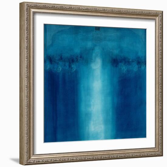 Untitled Blue Painting, 1995-Charlie Millar-Framed Giclee Print