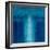 Untitled Blue Painting, 1995-Charlie Millar-Framed Giclee Print