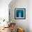 Untitled Blue Painting, 1995-Charlie Millar-Framed Giclee Print displayed on a wall