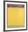 Untitled (Blue, Yellow, Green on Red), 1954-Mark Rothko-Framed Art Print