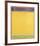 Untitled (Blue, Yellow, Green on Red), 1954-Mark Rothko-Framed Art Print