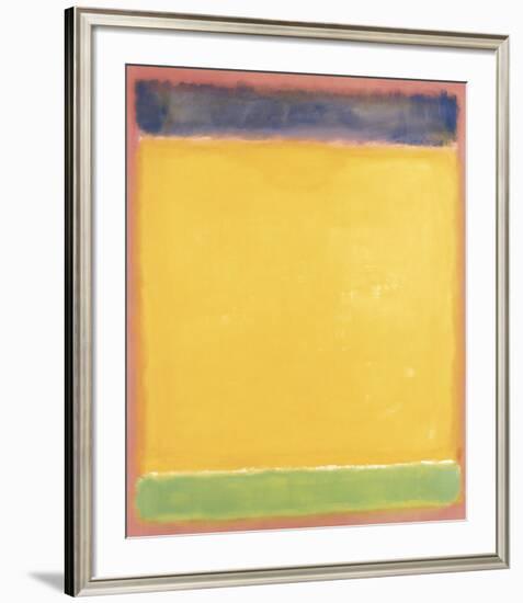 Untitled (Blue, Yellow, Green on Red), 1954-Mark Rothko-Framed Art Print