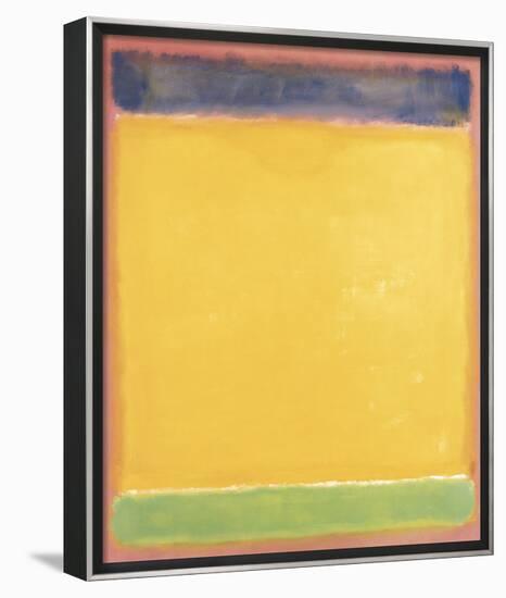 'Untitled (Blue, Yellow, Green on Red), 1954' Framed Art Print - Mark ...