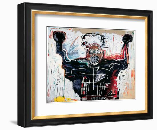 Untitled (Boxer)-Jean-Michel Basquiat-Framed Giclee Print