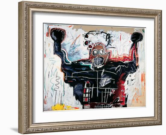 Untitled (Boxer)-Jean-Michel Basquiat-Framed Giclee Print