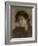 Untitled, C. 1890 (Charcoal on Paper)-Eugene Carriere-Framed Giclee Print