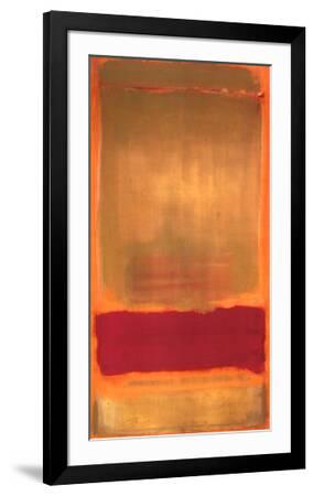 Untitled 1949 Mark Rothko Abstract Contemporary Print Poster 22x40 