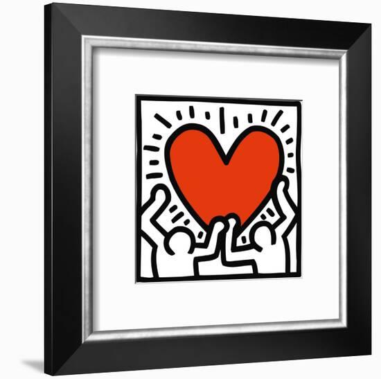 Untitled, c.1988-Keith Haring-Framed Art Print