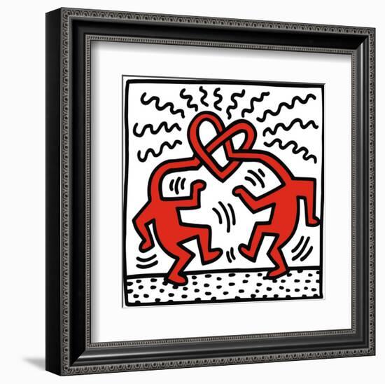 Untitled, c.1989-Keith Haring-Framed Art Print