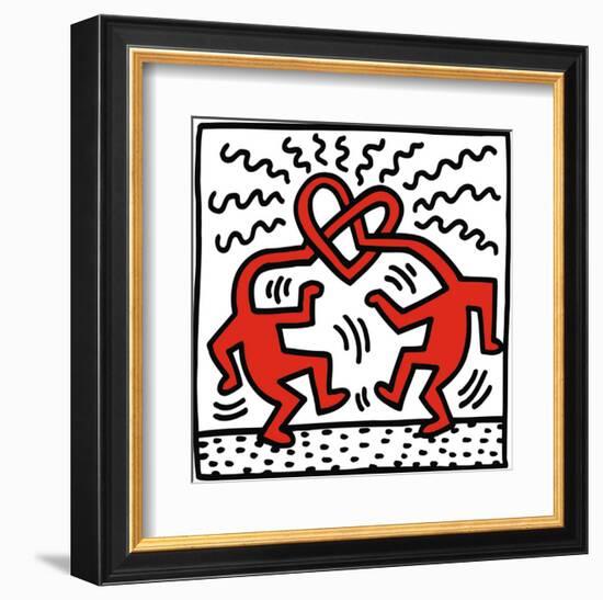 Untitled, c.1989-Keith Haring-Framed Art Print