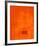 Untitled, c.1991 (Orange)-Jürgen Wegner-Framed Serigraph