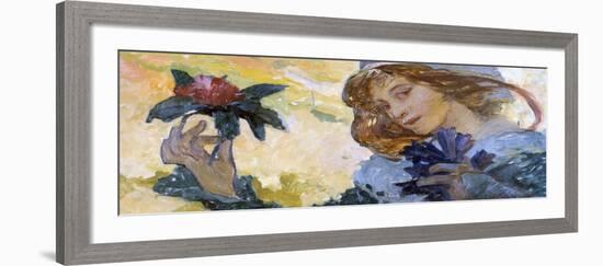 Untitled, C1880-1930-Alphonse Mucha-Framed Giclee Print