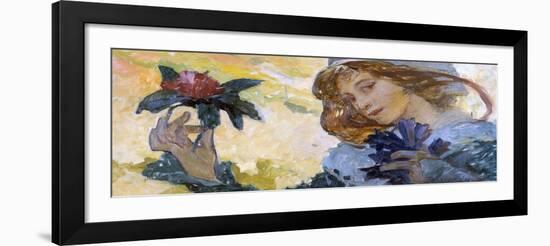 Untitled, C1880-1930-Alphonse Mucha-Framed Giclee Print