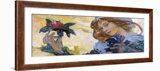 Untitled, C1880-1930-Alphonse Mucha-Framed Giclee Print