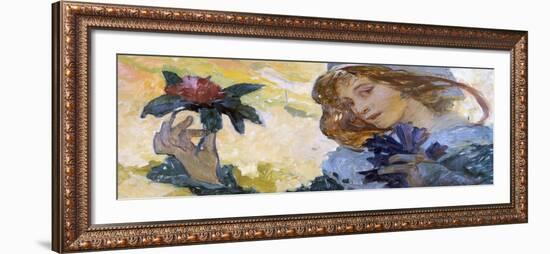 Untitled, C1880-1930-Alphonse Mucha-Framed Giclee Print