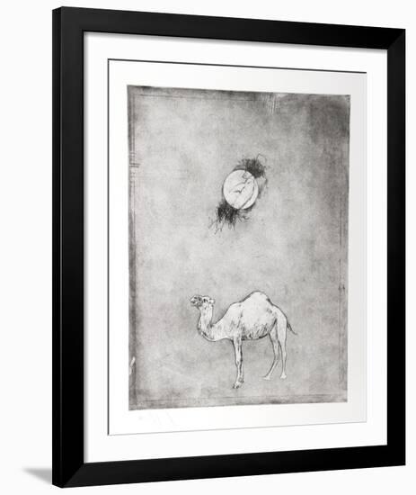 Untitled - Camel Moon-Donald Saff-Framed Collectable Print